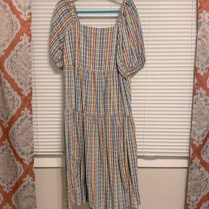 Old Navy L Tall Plaid Dress